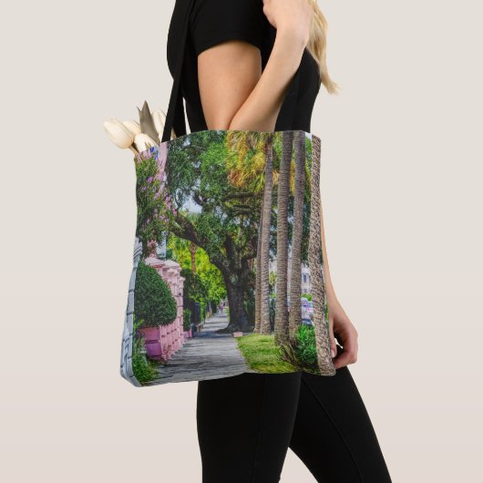 Walk Along Rainbow Row Tote Bag (Dichtbij)