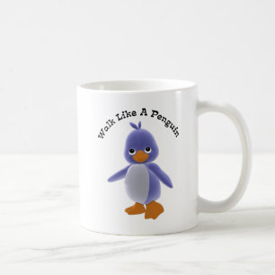 Walk als een pinguïn-Mok Koffiemok