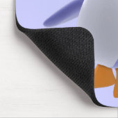 Walk als een pinguïn Mousepad Muismat (Hoek)