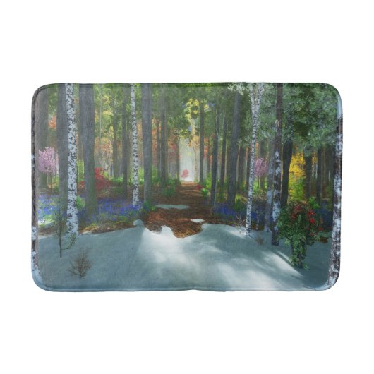 Walk Bathmat van een lange dag Badmat (Voorkant)