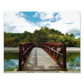 walk bridge foto afdruk (Voorkant)