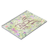 Walk By Faith 2 Corinthians 5:7 Notitieboek (Linkerzijde)