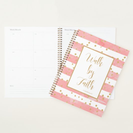 Walk by Faith Christelijk voor haar Planner (Display)