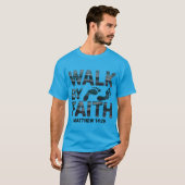 Walk By Faith Christian Ocean T-shirt (Voorkant volledig)