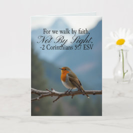 Walk by Faith Not by Sight 2 Corinthians 5:7 Kaart