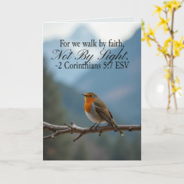 Walk by Faith Not by Sight 2 Corinthians 5:7 Kaart