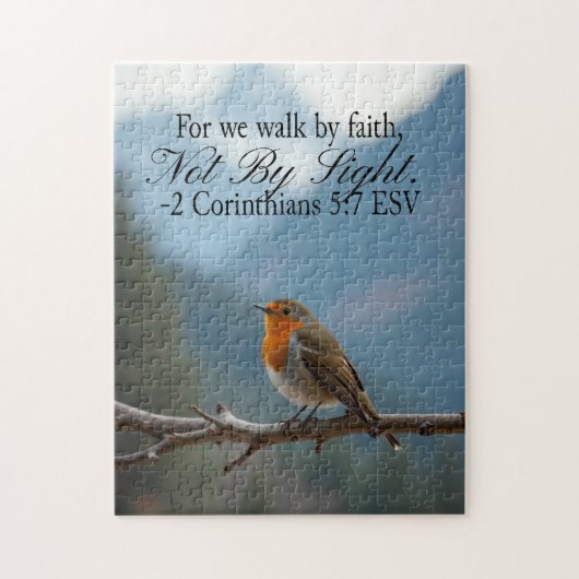 Walk by Faith Not by Sight 2 Corinthians 5:7 Legpuzzel (Verticaal)