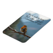 Walk by Faith Not by Sight 2 Corinthians 5:7 Magneet (Linkerzijde)