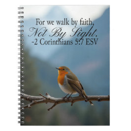 Walk by Faith Not by Sight 2 Corinthians 5:7 Notitieboek