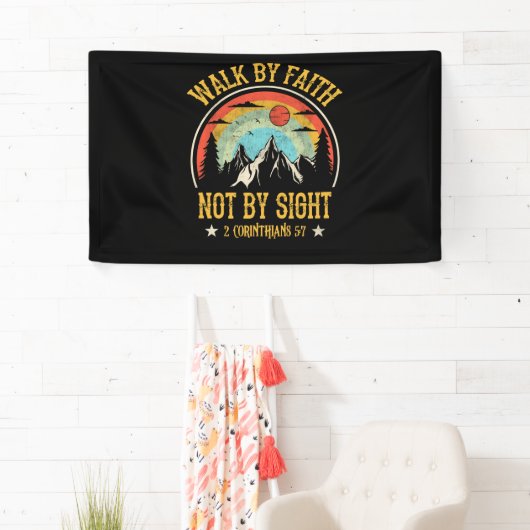 Walk By Faith Not By Sight Bible Verse Christian Spandoek (Insitu)
