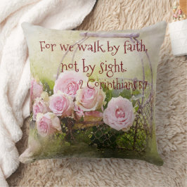 Walk By Faith Not By Sight Sierkussen Decor