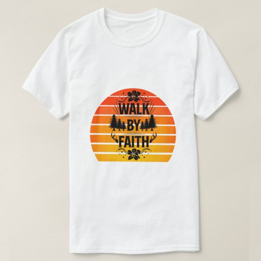 Walk by Faith T-shirt (Design voorkant)
