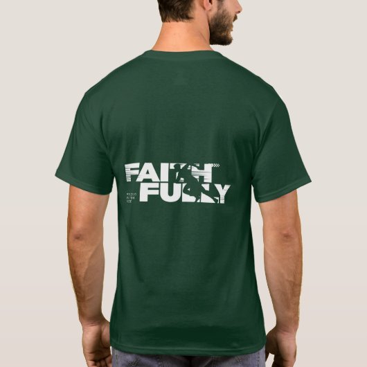 Walk by Faith T-shirt (Achterkant)