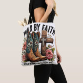 Walk by Faith Tote Bag (Dichtbij)