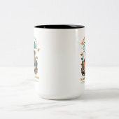 Walk By Faith....  Tweekleurige Koffiemok (Center)