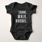 Walk Crawl Ultimate Frisbee - Frisbee gooien Romper (Voorkant)