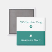 Walk de Dog Magnet (Voorkant / Achterkant)