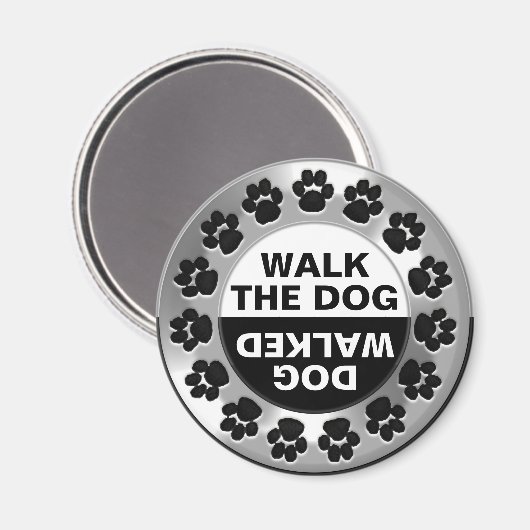 Walk de Dog Magnet (Voorkant / Achterkant)