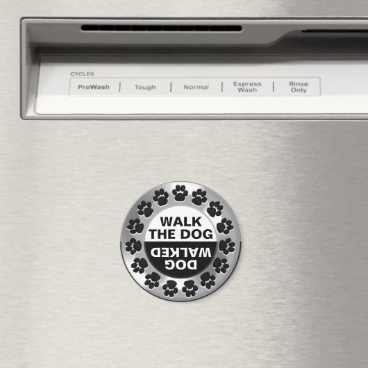Walk de Dog Magnet (Insitu (Vaatwasser))