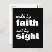 WALK DOOR FAITOR NIET GEZIEN BRIEFKAART (Voorkant / Achterkant)