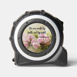Walk Faith Niet Sight Scripture Tool Tape Meetlint Rolmaat