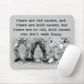 Walk Funny Dirt Bike Motocross Mousepad Muismat (Met muis)