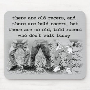 Walk Funny Dirt Bike Motocross Mousepad Muismat