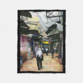 Walk Home door Antiquity, Jerusalem Fleece Deken (Voorkant)