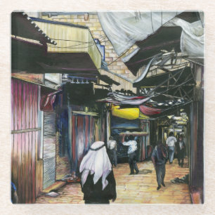 Walk Home door Antiquity, Jerusalem Glazen Onderzetter