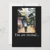 Walk Home door Antiquity, Jerusalem Magnetische Uitnodiging (Voorkant)