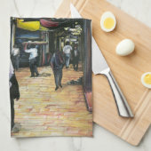 Walk Home door Antiquity, Jerusalem Theedoek (Quarter Fold)