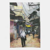 Walk Home door Antiquity, Jerusalem Theedoek (Verticaal)