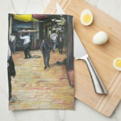 Walk Home door Antiquity, Jerusalem Theedoek (Quarter Fold)