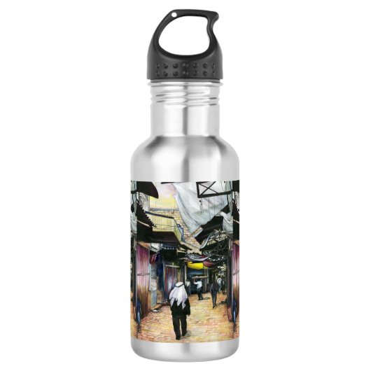 Walk Home door Antiquity, Jerusalem Waterfles (Voorkant)