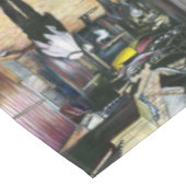 Walk Home door middel van antiquiteiten Tafelkleed (Gekanteld)