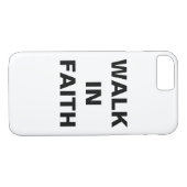 "Walk in Faith" Inspirerend Christelijk Case-Mate iPhone Case (Achterkant (Horizontaal))