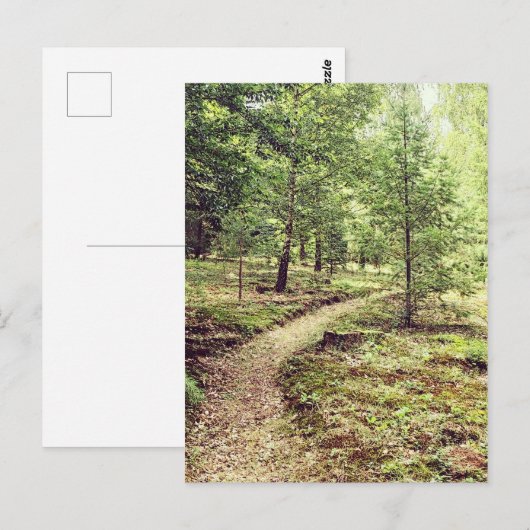 Walk in the park briefkaart (Voorkant / Achterkant)