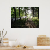 Walk nabij de River-Happy Valley, Northumberland Poster (Keuken)