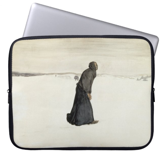 Walk of Death (door Magnus Enckell) Laptop Sleeve (Voorkant)