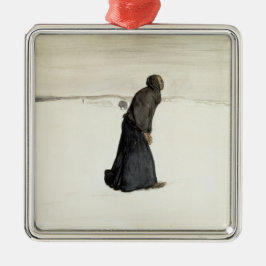 Walk of Death (door Magnus Enckell) Metalen Ornament