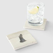 Walk of Death (door Magnus Enckell) Stenen Onderzetter (Zijkant)