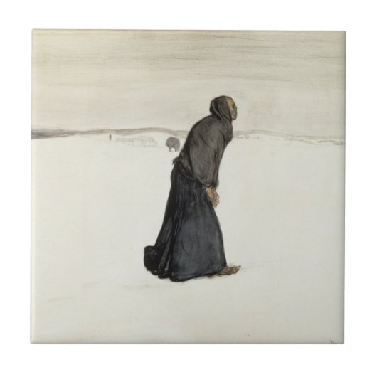 Walk of Death (door Magnus Enckell) Tegeltje (Voorkant)