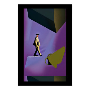 Walk On Part beroemd gemaakt door Ken Gage Art Perfect Poster