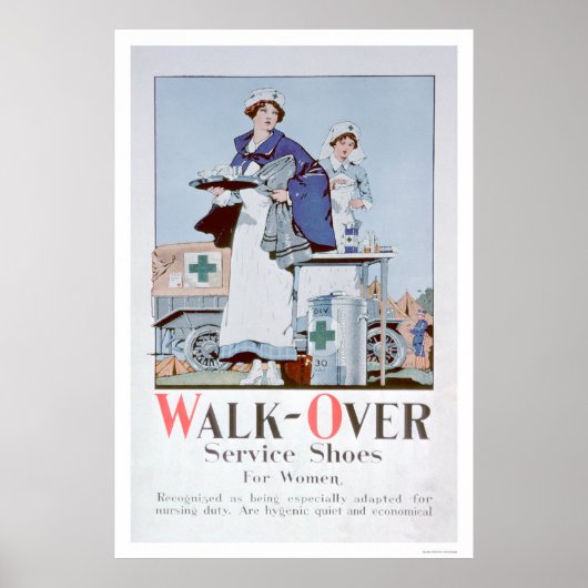 Walk-over de dienstreizen (US00099) Poster (Voorkant)
