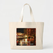 Walk San Antonio Texas Grote Tote Bag (Voorkant)
