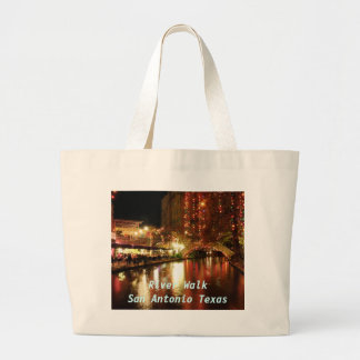 Walk San Antonio Texas Grote Tote Bag