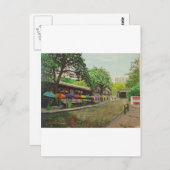 Walk San Antonio, TX-schilderijen Briefkaart (Voorkant / Achterkant)