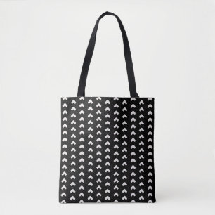 Walk Steady Collectie Logo Symbool Patroon Tote Bag