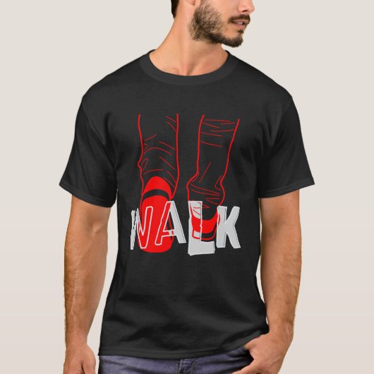 Walk T-shirt (Voorkant)