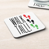 Walk Tall Drankjes Onderzetter (Linkerzijde)